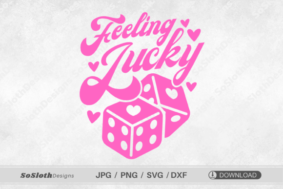 Feeling Lucky Svg, Valentine Shirt Svg