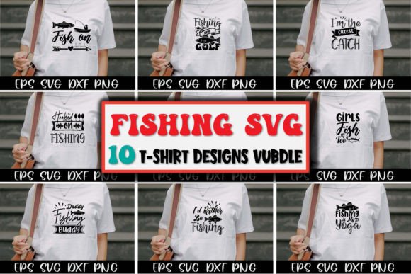 Fishing SVG Sublimation Bundle 2