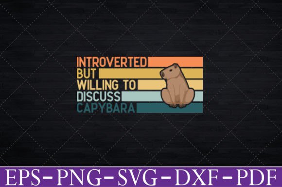Introverted but Willing to Discuss Capy