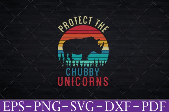 Protect the Chubby Unicorns T-Shirt Graphics and T-Shirt Designs