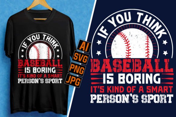 Trendy Baseball T-Shirt Design 04: Graphics & T-Shirt Designs