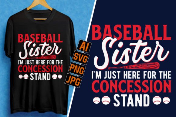 Trendy Baseball T-Shirt Design 07